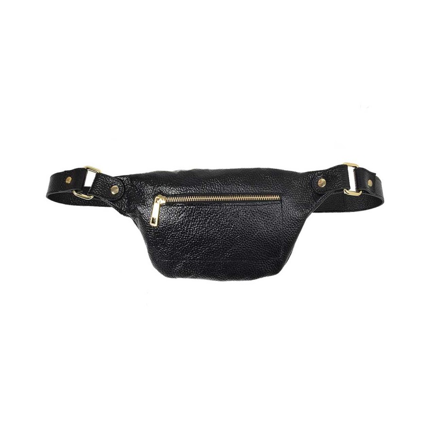 Damen HOLZRICHTER | Alma Petite Bauchtasche Negro