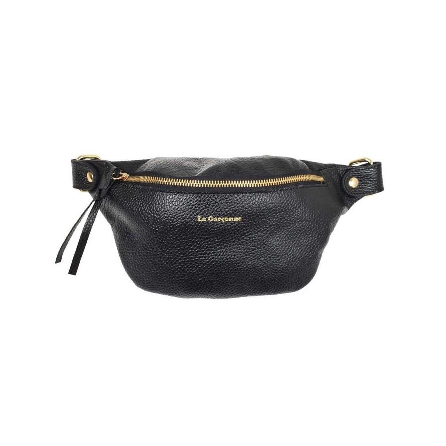 Damen HOLZRICHTER | Alma Petite Bauchtasche Negro