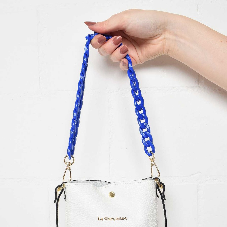 Damen HOLZRICHTER | Monroe Mini Taschenkette Royal Blue