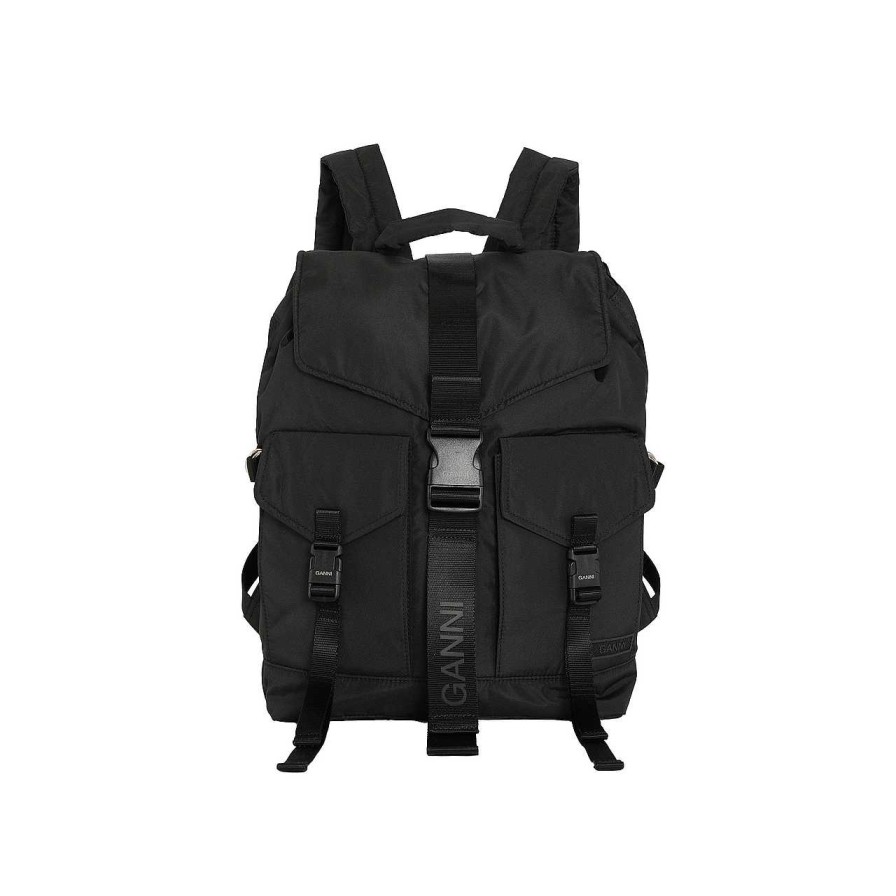 Damen HOLZRICHTER | Recycled Tech Rucksack Black